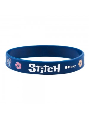 Pulseira Azul Escuro Stitch 6.5cm - Disney