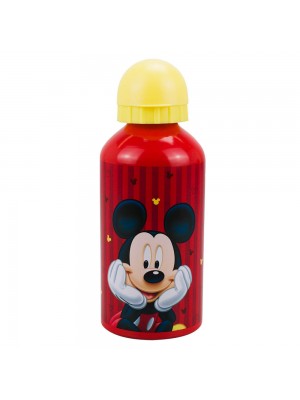 Garrafa Alumínio Vermelho Mickey 500ml - Disney