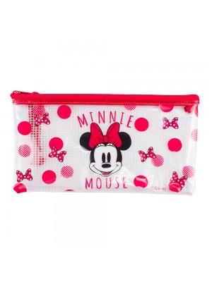 Necessaire Estojo Transparente Minnie 11.5x21cm - Disney