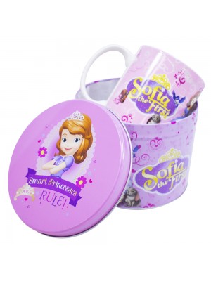 Caneca De Porcelana Na Lata Princesinha Sofia 350ml - Disney