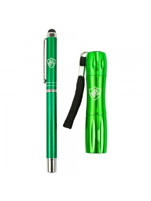 Caneta Roller Pen Touchscreen Com Lanterna - Fluminense