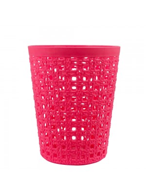 Cestinha Porta Objeto Pink 12x9.5cm