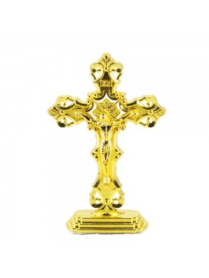 Crucifixo Dourado Uso Carro 7.5cm