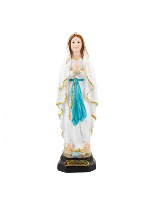 Nossa Senhora De Lourdes 28.5cm - Enfeite Resina