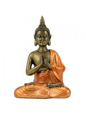 Buda Vestimenta Bronze Gassho 12cm
