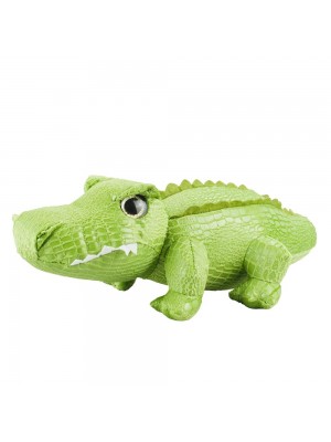 Crocodilo Verde Claro 35cm - Pelúcia Tecido