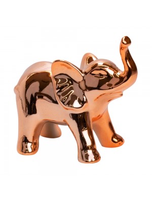 Elefante Porcelana Rosê 9cm